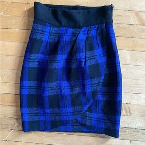 Tracey Reese Plaid Skirt